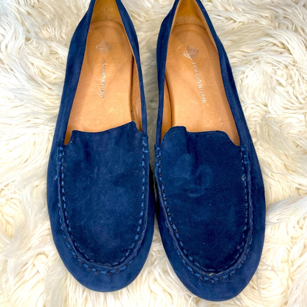 💙Navy Blue💙 Antonio Melani Oxford Slip On Flats